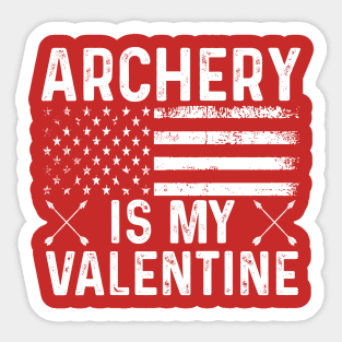 Archery Target Bow And Arrow Archer Retro Men Women Sticker